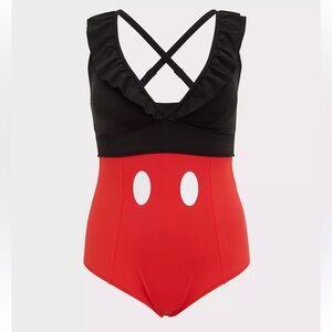 Torrid/Disney Mickey Mouse One-Piece Swimsuit